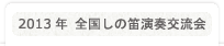 2013NS̓Jt𗬉
