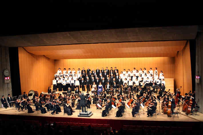 第九交響曲、津山交響楽団、津山第九合唱団による第32回演奏会
